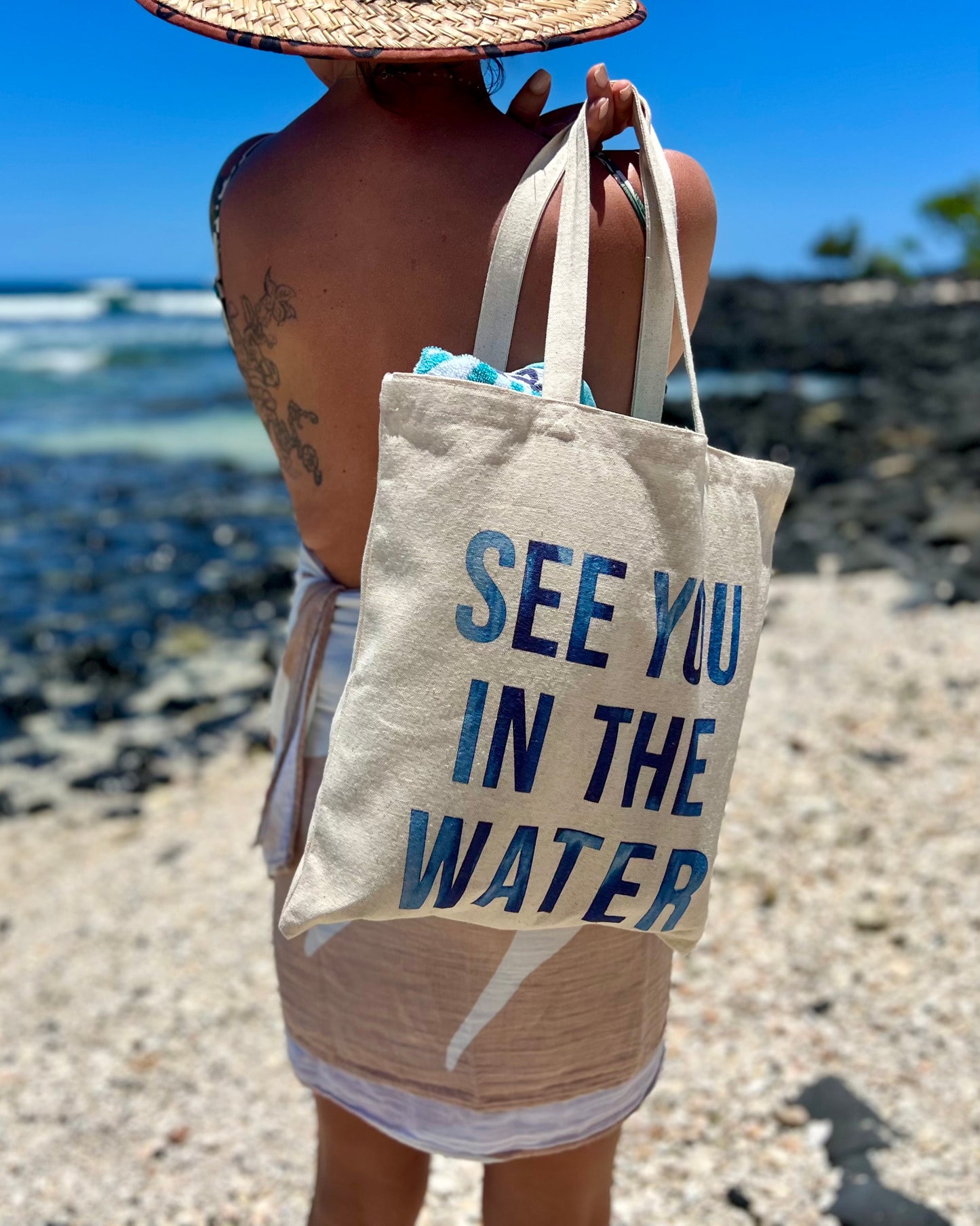 See You In The Water - Canvas Tote Bag