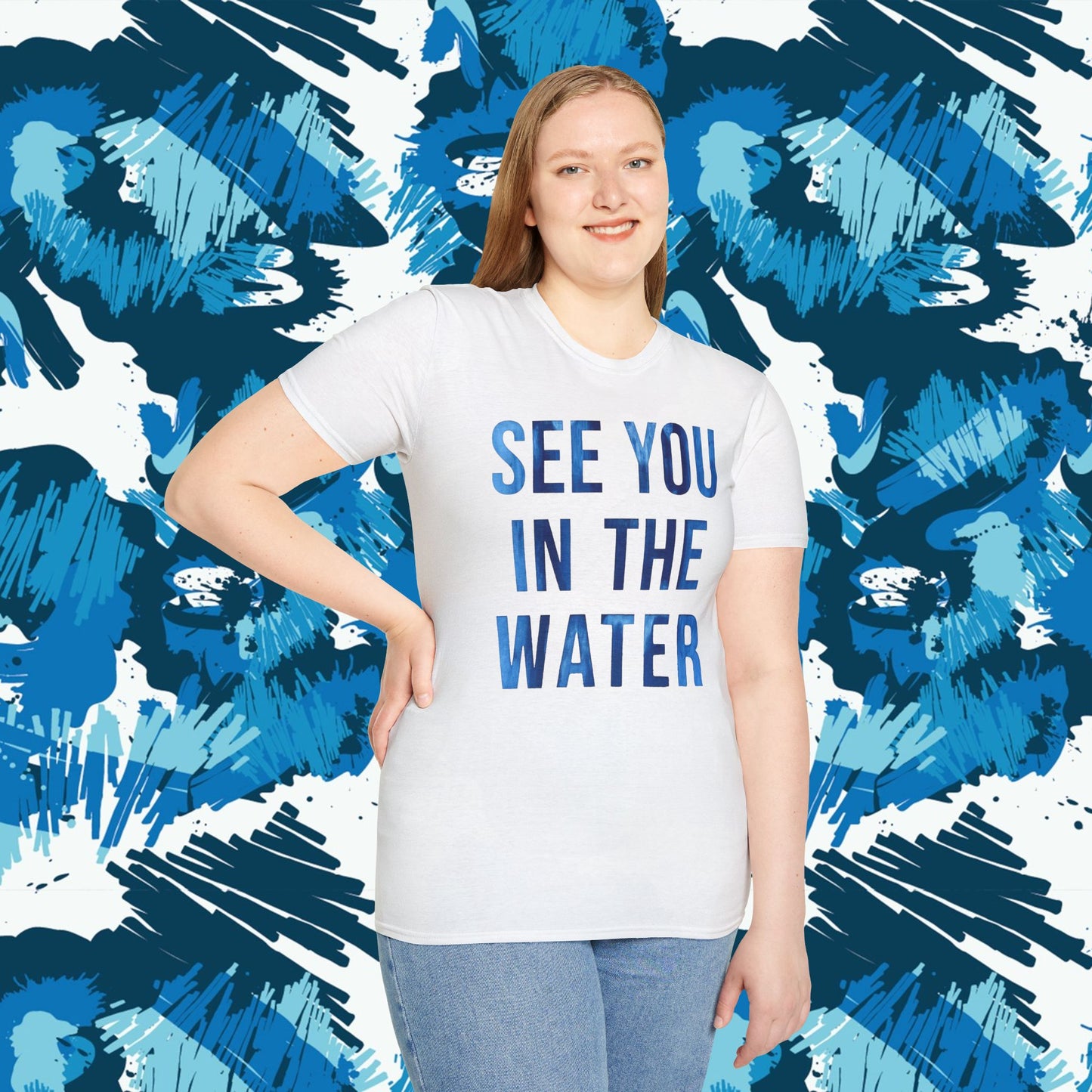 See You in the Water - Unisex Softstyle T-Shirt