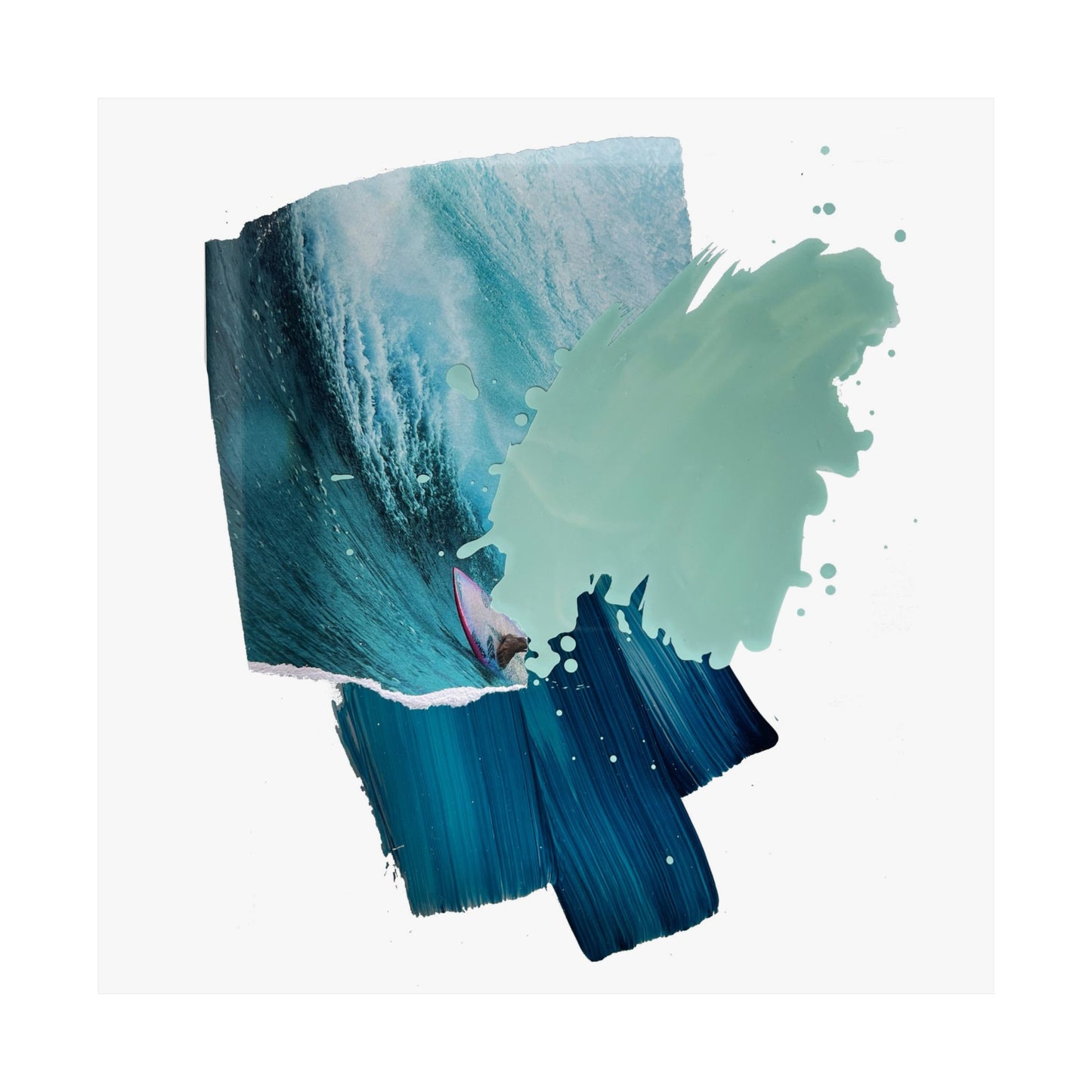 Surf Collage - Art Print