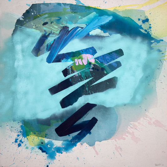 "Wipeout #2" Original Painting