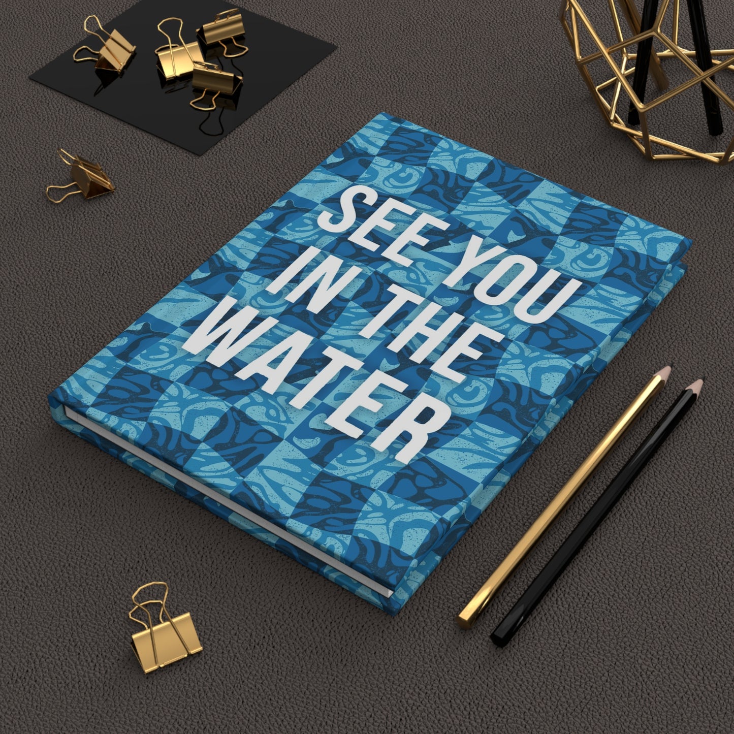 See You In The Water – Checkered Wave Warp Journal