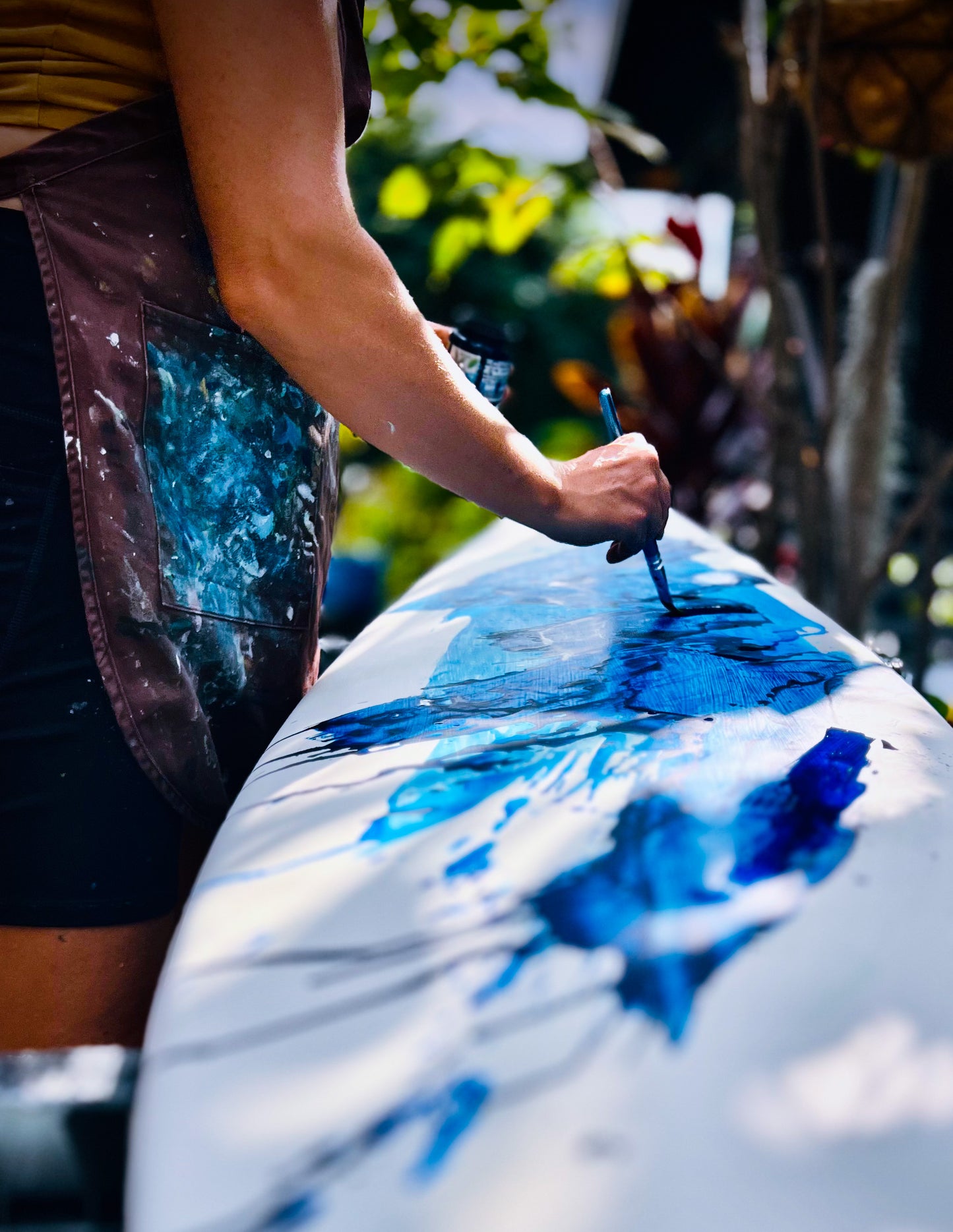 Second Set - 6ft Russo Surfboard - Original Painting