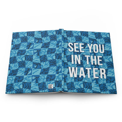 See You In The Water - Checkered Wave Warp Journal