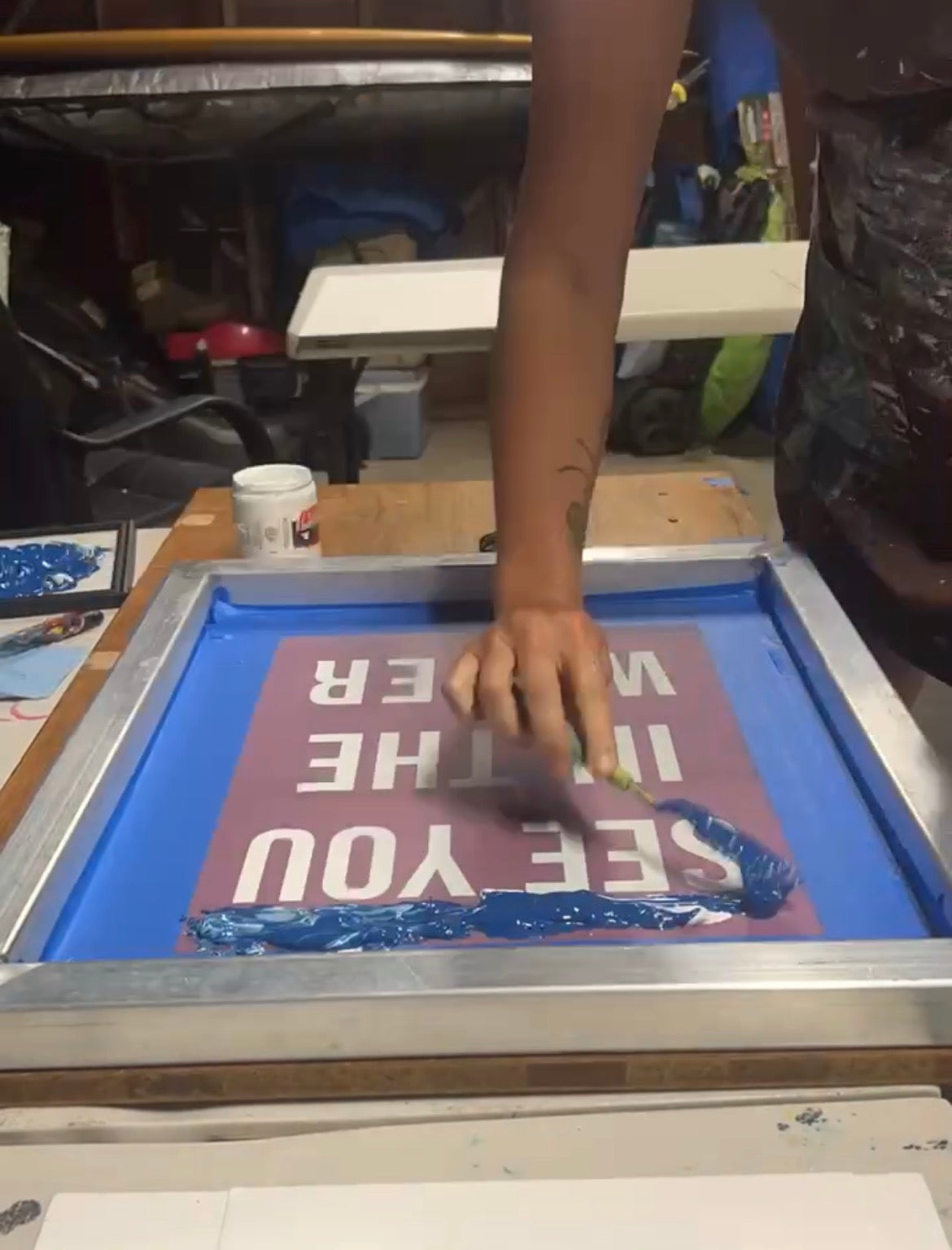 See You In The Water 18x24" Screen Print