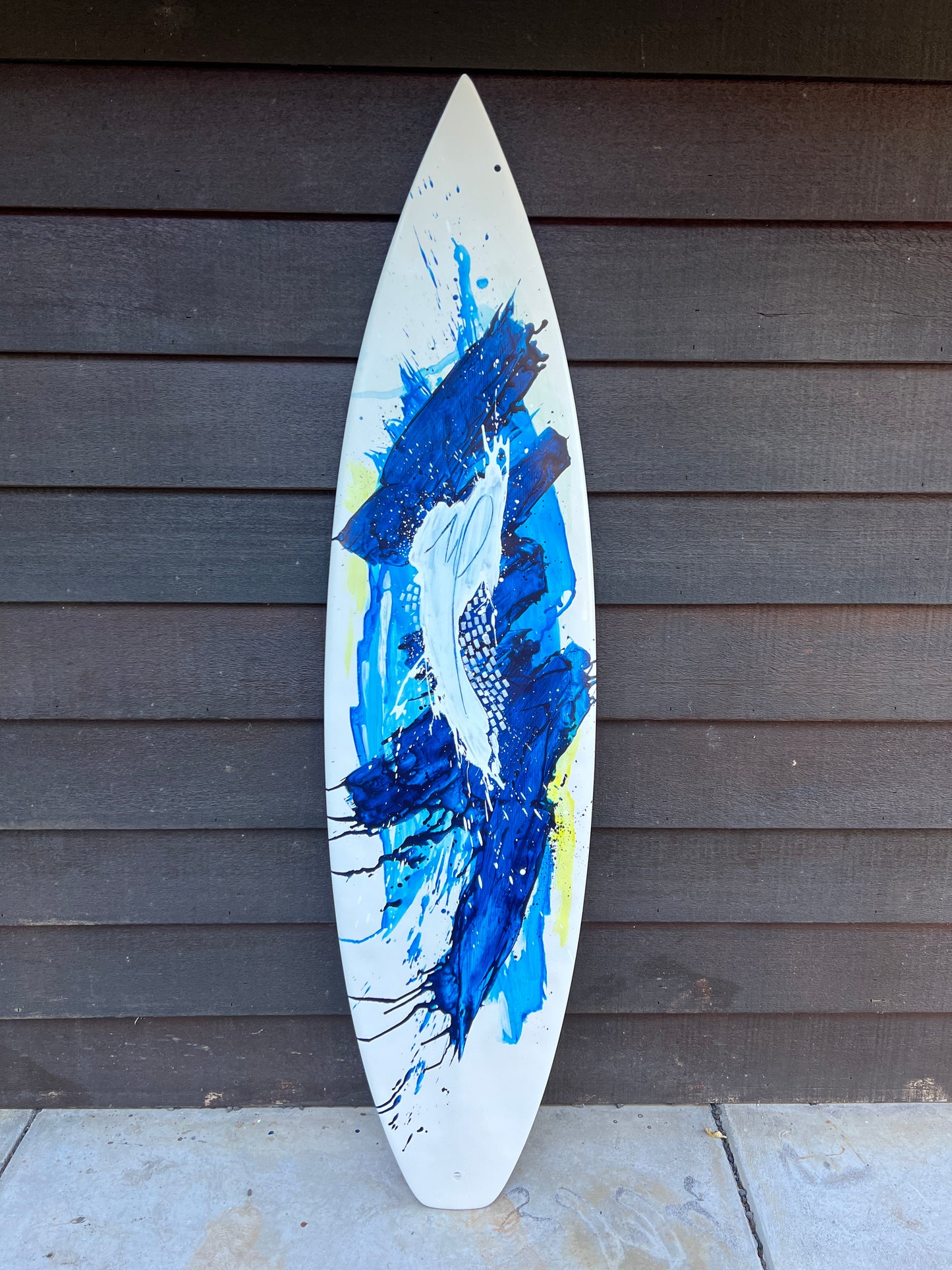 Second Set - 6ft Russo Surfboard - Original Painting