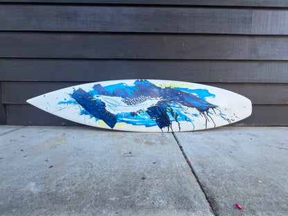 Second Set - 6ft Russo Surfboard - Original Painting