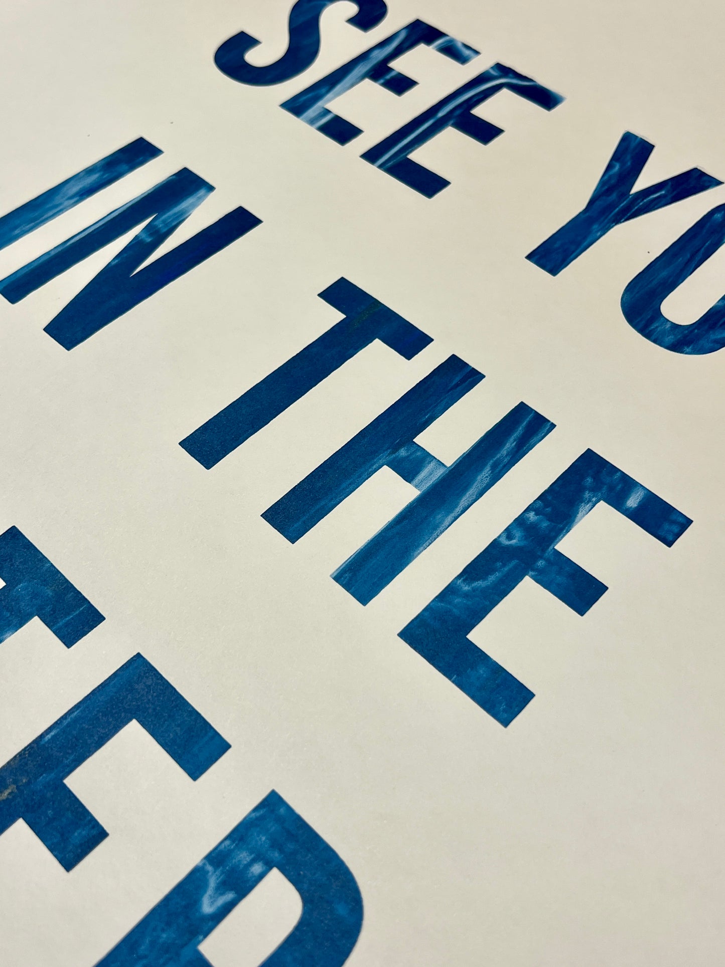 See You In The Water 18x24" Screen Print