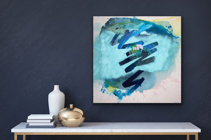 "Wipeout #2" Original Painting