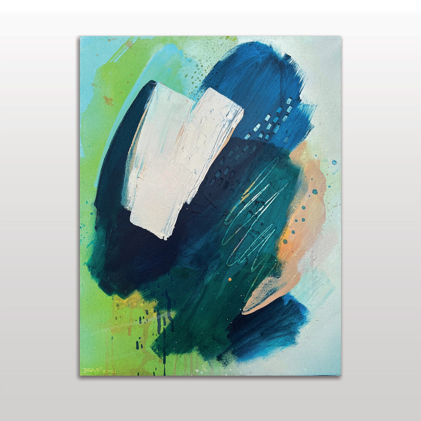 "Kona Coast (Wipeout)" Original Painting