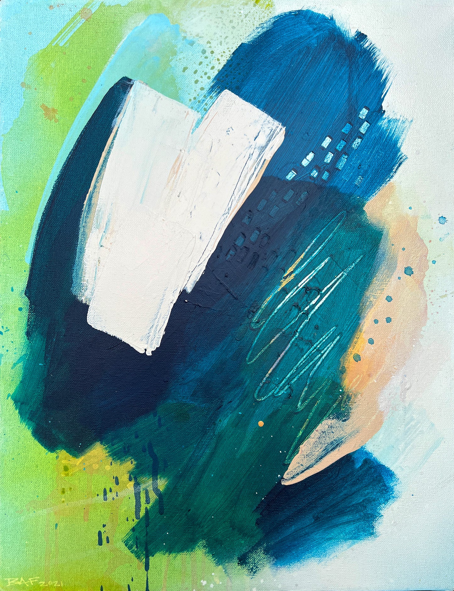 "Kona Coast (Wipeout)" Original Painting