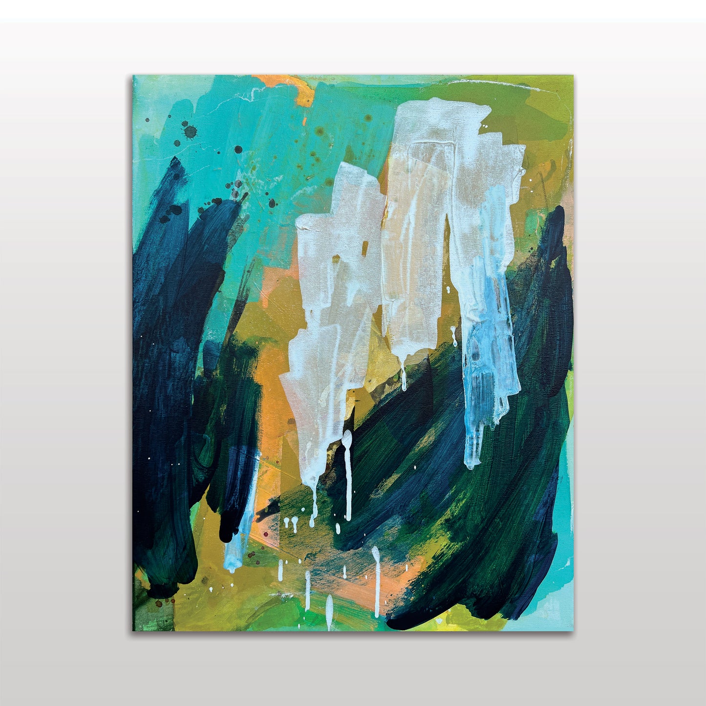 "Over The Falls" Original Painting