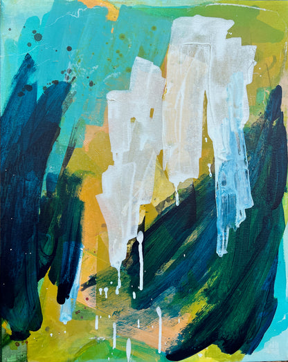 "Over The Falls" Original Painting